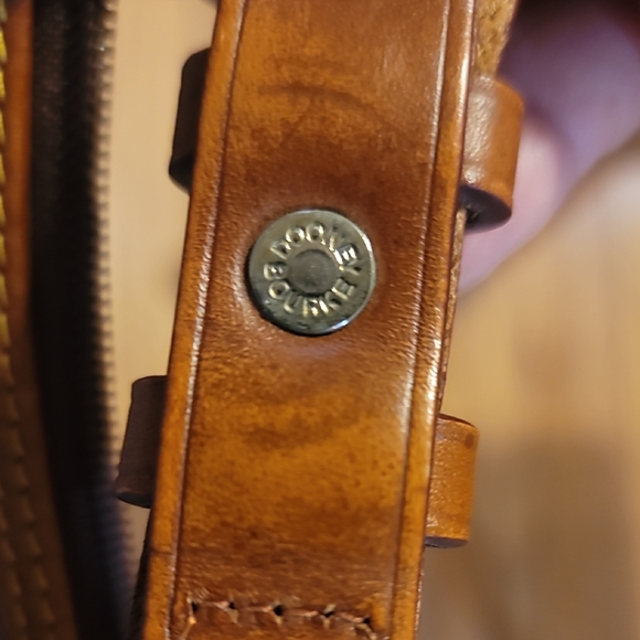 Dooney & Bourke Lavender and Brown Shoulder Bag - Picture 8 of 8